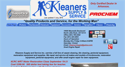 Desktop Screenshot of kleanerssupply.com